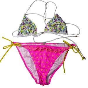 Victoria's Secret Swimsuit String Bikini Mix-Matched Set‎ Size L